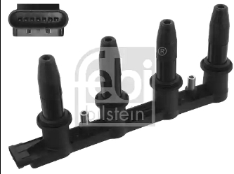 BOBINA 1.6 1.8 OPEL MOTOR XER ASTRA J INSIGNIA FEBI - 37423 - 1208086 - 37423