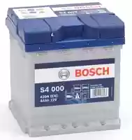 AKUMULATOR, 12V-44AH-420A, DESNO+, BOSCH S4, FIAT, S4000, 00