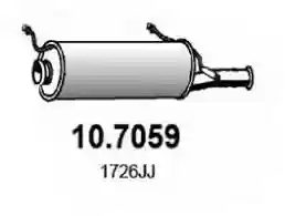 AUSPUH ZADNJI, CITROEN XSARA 1.6 -2005, ASSO, 1726.HN, 10.7059