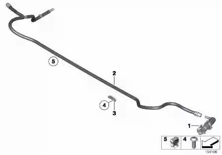 CREVO BRIZGALJKI BMW ORIGINAL 61677178742,  