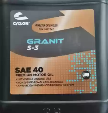 ULJE CYCLON 40 GRANIT S-3 10 LITRE JT11006, ULJECYCLON