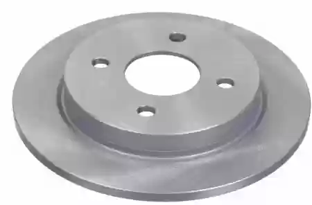 DISK ZADNJI 253x10 FORD FOKUS FIESTA 4  1998-2004 FEBI, 5022