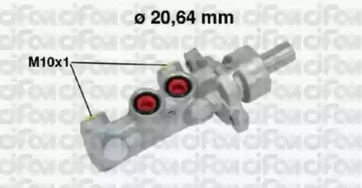 KOČIONI CILINDAR GLAVNI VW G-3 PASAT 20.64MM CIFAM 1H1611019