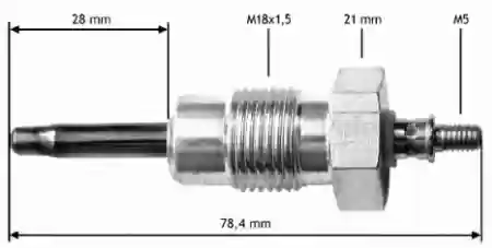 Grejač motora MERCEDESes Benz stari tip 68-77 SLM, 000159910