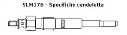 GREJAČ PEZ/CITROEN DW8 MOTO SLM176, 5962.2Y-5962.W3, SLM176-