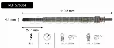 GREJAČ PEŽO/CITROEN /FORD 1.6HDI 02-B, 5960.12-1148105, 5760