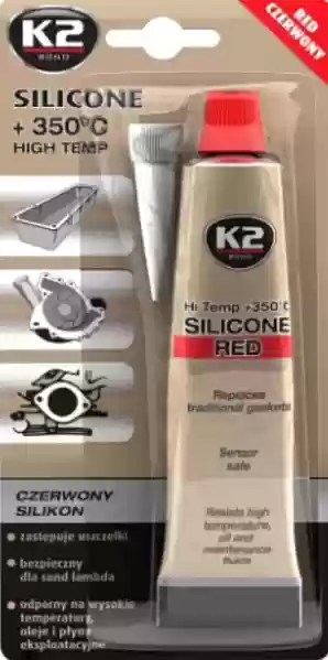 K2 SILIKON CRVENI 350c* 85G, 11AB, 