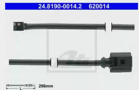 Kabl za pločice, Toureg, Porsche, 7P0907637A, 24819000142