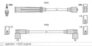KABLOVI SVECICA 1.6-2.0 STARI TIP TESLA KABLOVI, 056998031, T731S