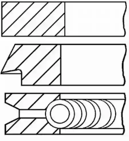 KARIKE BMW M50 2000CM3. GOETZE 11251726711, 08-704900-00