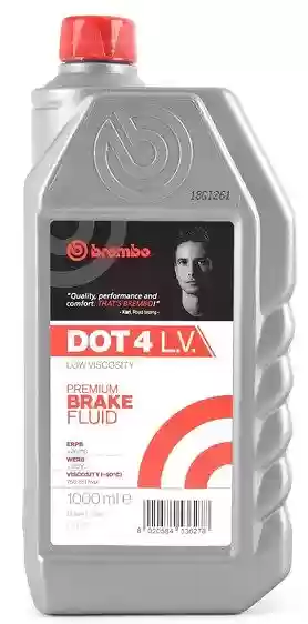 KOČIONO ULJE TEČNOST BREMBO DOT4 LOW 1LITRA, L04210