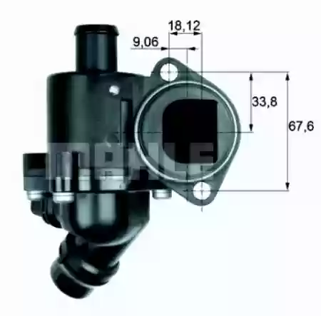 KUĆISTE TERMOSTATA 1.8T 2000-2005 BEHR 06B121111K, TM3100