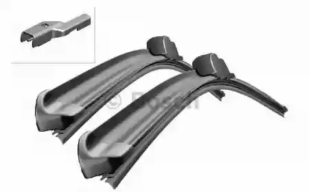 METLICA BRISAČA AERO 530-530MM ŠKODA RUMSTER 2007- BOSCH 5J1998001, 3397009051