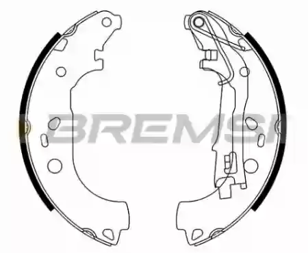 PAKNOVI 228x42 FIAT DOBLO (AP) 2001- BREMSI 77362756, GF0161