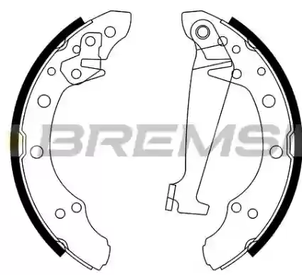 PAKNOVI 200X40 VW G-3 ŠKODA FELICIJA BREMSI 1H0698525, GF0556