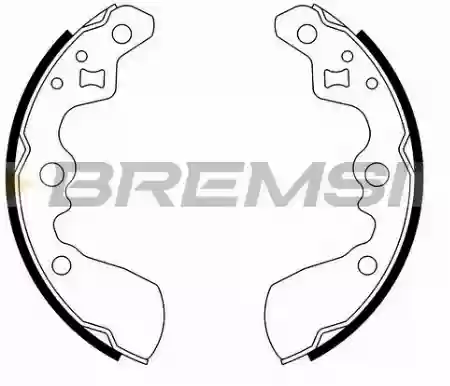 Paknovi zadnje Suzuki Swift 2 Bremsi, 5321060B10, GF0911