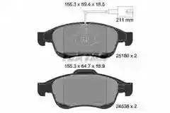 PLOCICE PREDNJE ALFA GIULIETA 1.4-2.0 tanje 2010-2020 TEXTAR