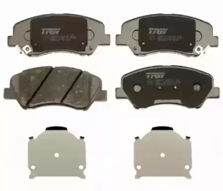 PLOCICE PREDNJE HYUNDAI i20 KIA RIO 1.0-1.6 2014- TRW, 58101-4LA00, GDB3548,