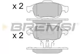 PLOCICE PREDNJE PEZO 5008 -2017, CITROEN C4 -2018 BREMSI,