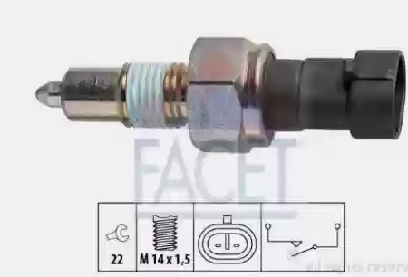 RIKVERC PREKIDAČ PEŽO CITROEN FIAT OPEL FACET 2257.64, 7.606