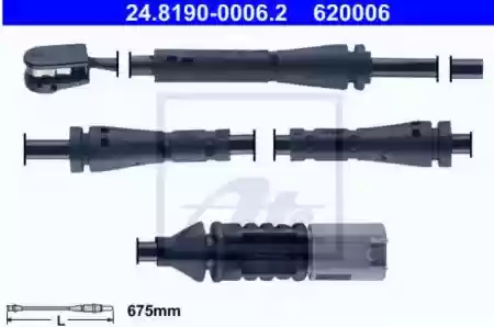 SENZOR ISTROSENOSTI PLOCICA BMW F20 PREDNJI, 34356792289, 24