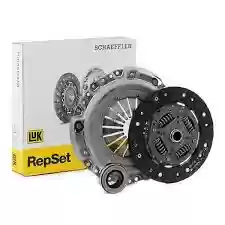 SET KVAČILA 215mm POLO 1.4 tdi -2009 LUK