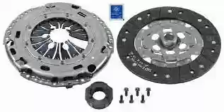 SET KVAČILA 228mm 1.9 tdI - 2.0 tfsi -2013 SACHS, 03L141016B, 3000970036
