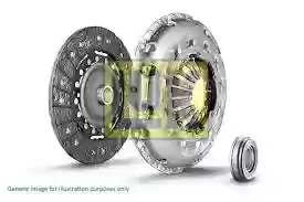 SET KVAČILA 228mm ŠKODA FABIA 1.9 tdi -2010 LUK, 02A141165B, 623308400