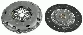 SET KVACILA, GOLF 6 - ARTEON - AUDI A3, 2.0 tdi, 240mm, 2010-2020 SACHS, 04L141015, 3000950940