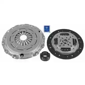 SET KVACILA IBIZA-RAPID 1.4 TDI 228mm SACHS, 02A141165R, 3000950691