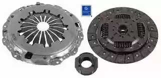 SET KVACILA POLO-FABIA 1.2i 2010-2015 SACHS 228mm, 03P141031, 3000951654