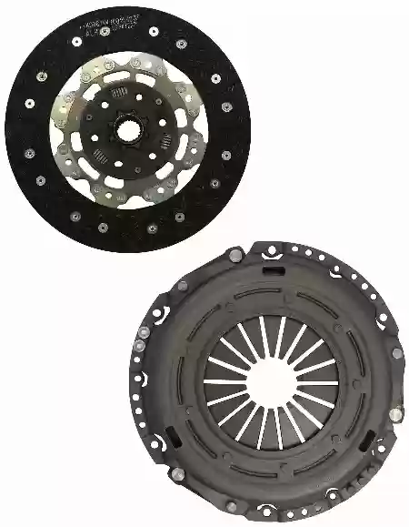 SET KVACILA GOLF 4 - SHARAN 1.9 TDI 1998-2005 240mm LUK, 038198141BX, 624305009