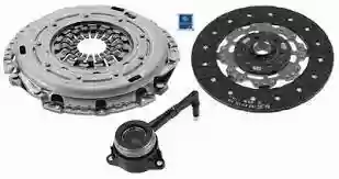 SET KVACILA TIGUAN 2.0 TDI -2018 SA DRUK LAGEROM 240mm SACHS, 3000990344,  