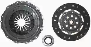 SET KVACILA TRANSPORTER T4 2.4d-2.5tdi 1992-2003 SACHS , 074198141X, 3000829001