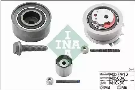 SET ZUPCENJA VW 2.0 TDI  2004-2010 INA, 03G109243-J, 530040509,