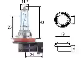 SIJALICA H8 35W 12v MARELLI, PGJ19-1, H812MM
