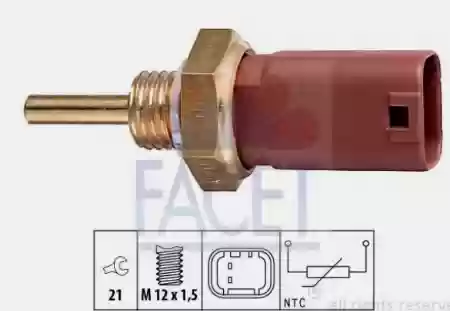 TERMODAVAČ TEMPERATURE FIAT 1600CM3 16V 2 PINA 1999-2010 FAC