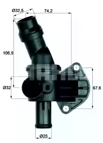 TERMOSTAT AUDI A3 2000CM3 FSI SEAT VW ŠKODA 87C BEHR 06F1211