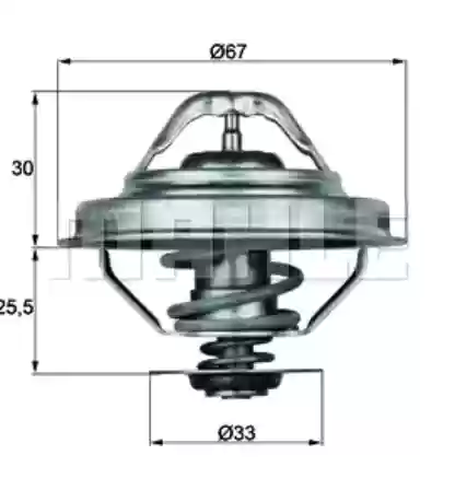 TERMOSTAT BMW M40 E30 E34 E36 88C BEHR11537511580, TX2888D