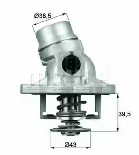 TERMOSTAT BMW M62 E38 E39 X5 BEHR 11531436386, 2.547.01