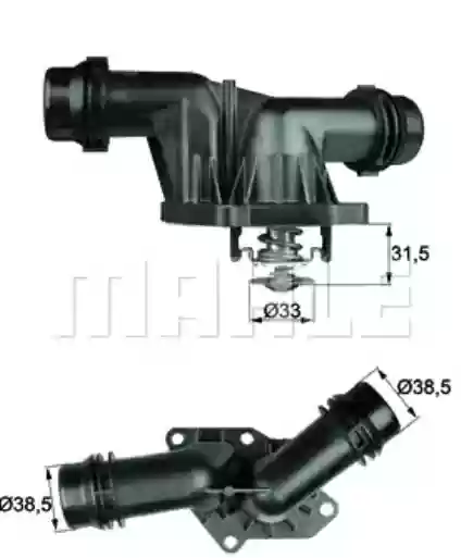 TERMOSTAT BMW MOTOR M47 -E46 E39 BEHR 11532247019, TI2585