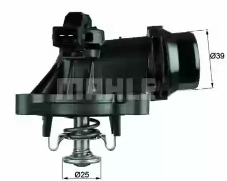 TERMOSTAT BMW N40 N42 N45 E46 E90 BEHR, 11537510959, 4337.105D-TM18105