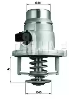 TERMOSTAT BMW X5 N63 N63N ROLLS-ROYCE BEHR 11537586885, TM27105