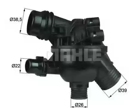 TERMOSTAT BMW 1 BMW 3 BMW 5 BEHR 11537552403, TM19102