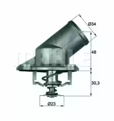 TERMOSTAT OPEL CORSA D C ASTRA H 1000CM3, 1200CM3 XE Z1 2XE 