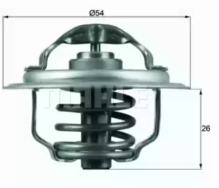 TERMOSTAT VW GOLF PLUS GOLF 5 87C 2000CM3 TDI  BEHR 03G12111