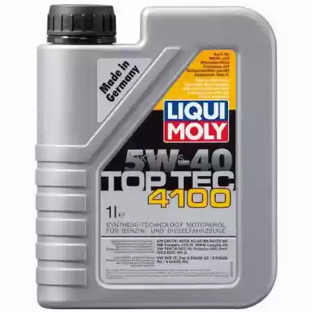 MOTORNO ULJE LIQUI MOLY 5W40 TOP TEC 4100 1LIT,  