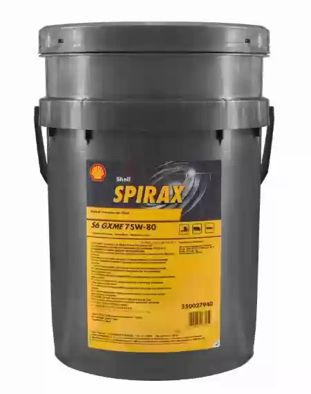 ULJE ZA MANUELNI MENJAČ, 75W80, GL-4 SPIRAX, S6 GXME SHELL 1 LITAR