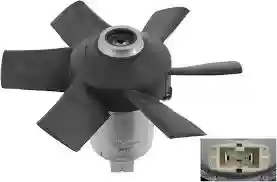 VENTILATOR HLADNJAKA AUDI 80-100 -1994 280mm-250-150W FEBI, 893959455D-J, 06997