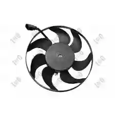 VENTILATOR HLADNJAKA KPL CADY-GOLF -2010 295mm-150W LORO, 1K0959455ET, 053-014-0028